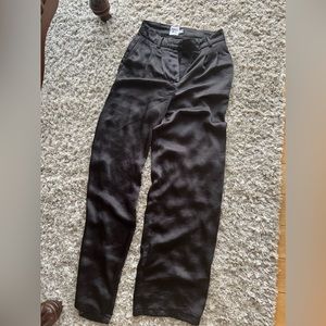 Princess Polly satin trousers size 2